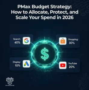 Read more about the article PMax Budget Strategy: How to Allocate, Protect, and Scale Your Spend in 2026